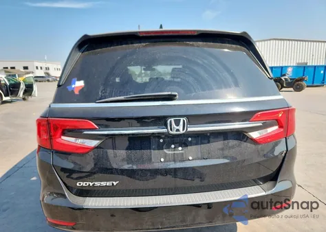 2021 Honda Odyssey Exl from USA, damaged, VIN 5FNRL6H73MB010550